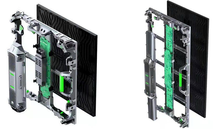 P1.953 NG500 Gabinete LED de alquiler para interiores de 500 mm x 500 mm